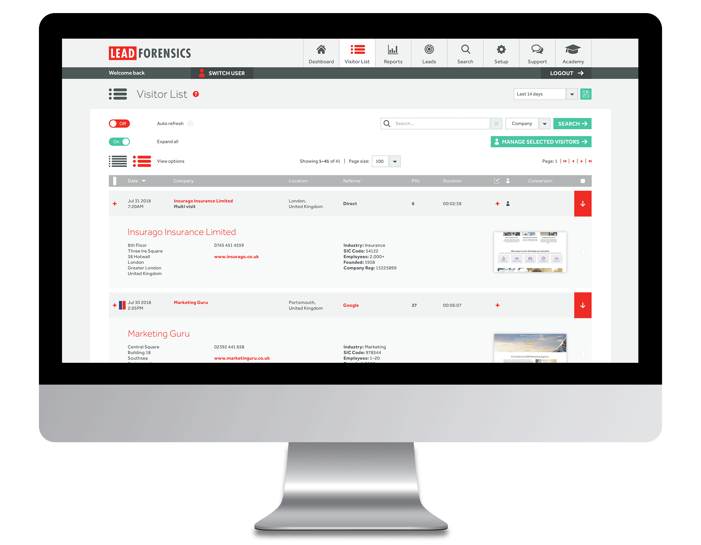 Lead Forensics Reviews, Features, and Pricing 2024