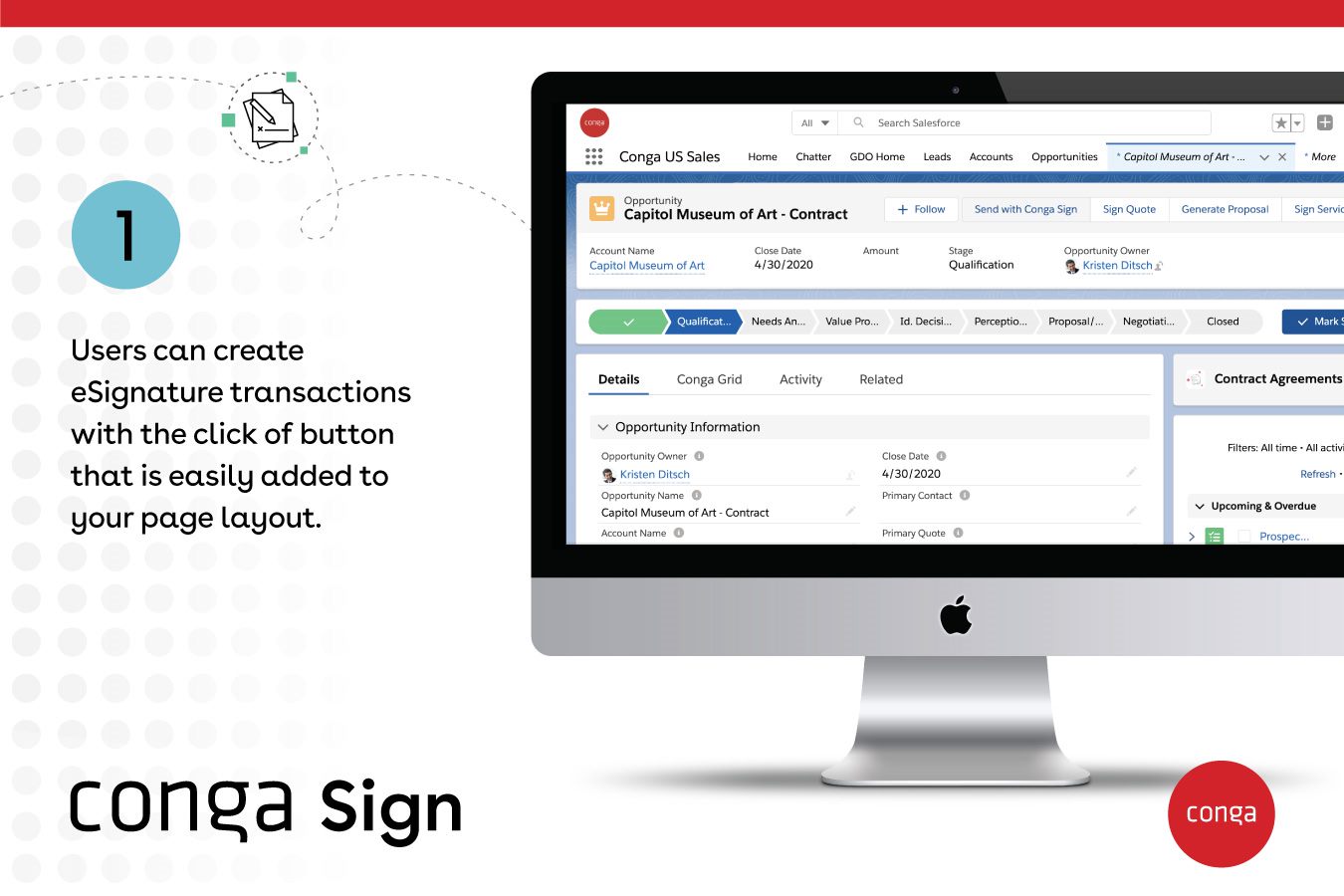 Compare Conga Sign vs. Docusign G2