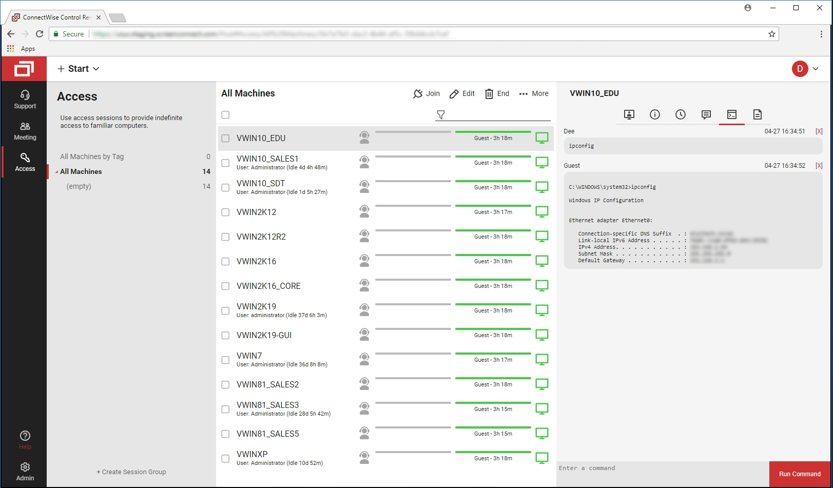 Compare ConnectWise ScreenConnect vs. NoIP Remote Access G2
