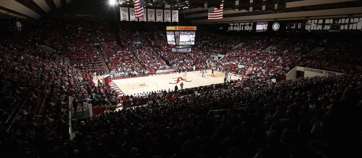 Look Alabama Reveals New Basketball Court At Coleman Coliseum
