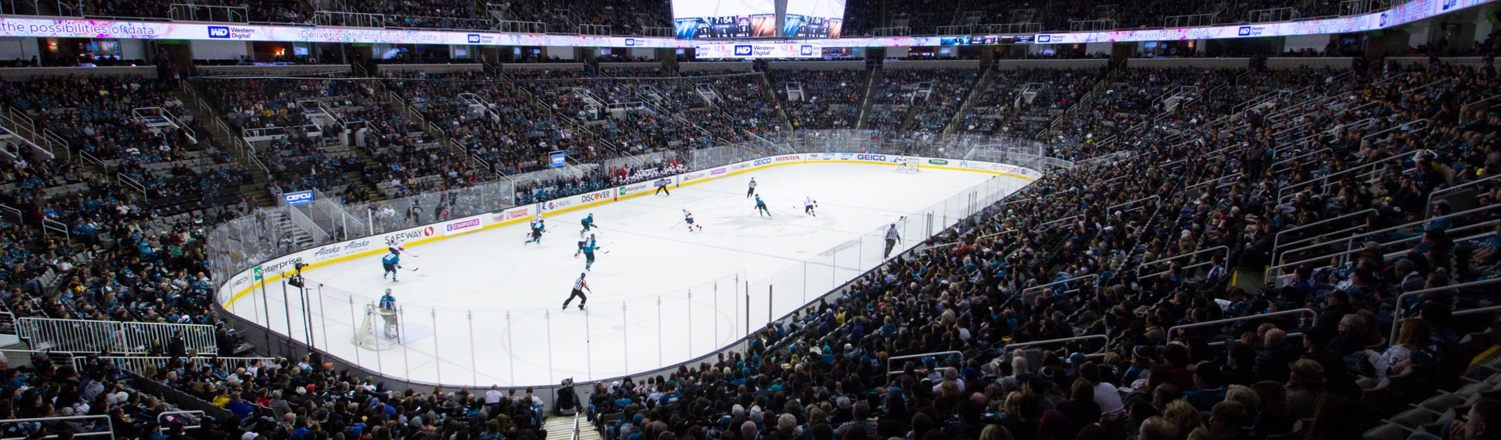 San Jose San Jose Sharks Ice Hockey Game Ticket