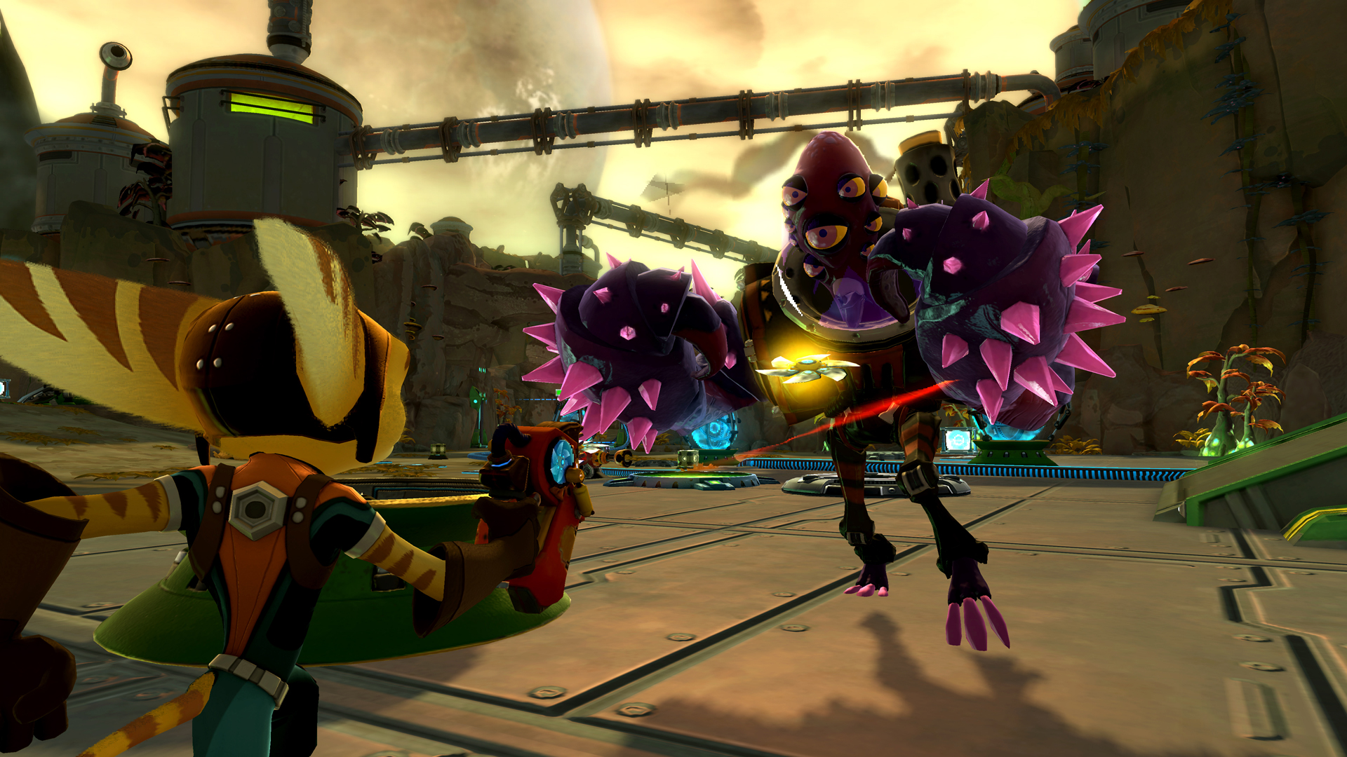 Insomniac reveal "tower defense element" in Ratchet