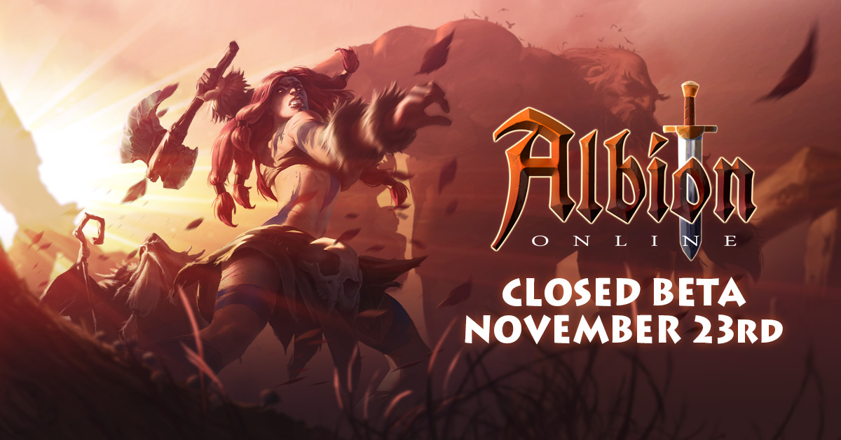 Albion Online closed beta launches November 23 GameWatcher