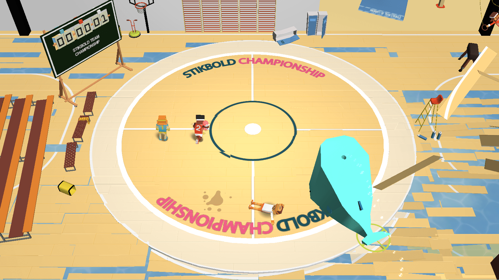 Funky dodgeball game Stikbold gets April 1st release GameWatcher