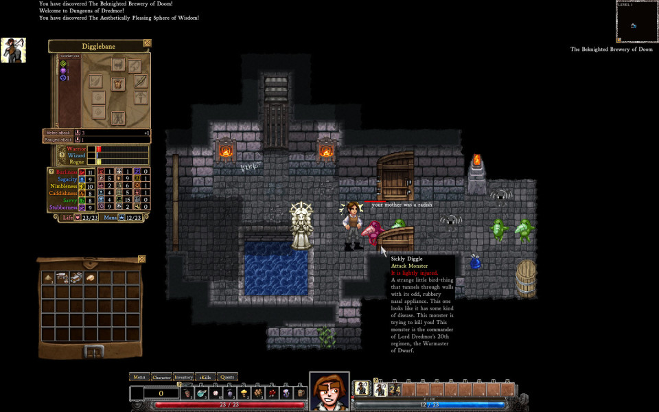 Dungeons of Dredmor gets Steam for mod GameWatcher