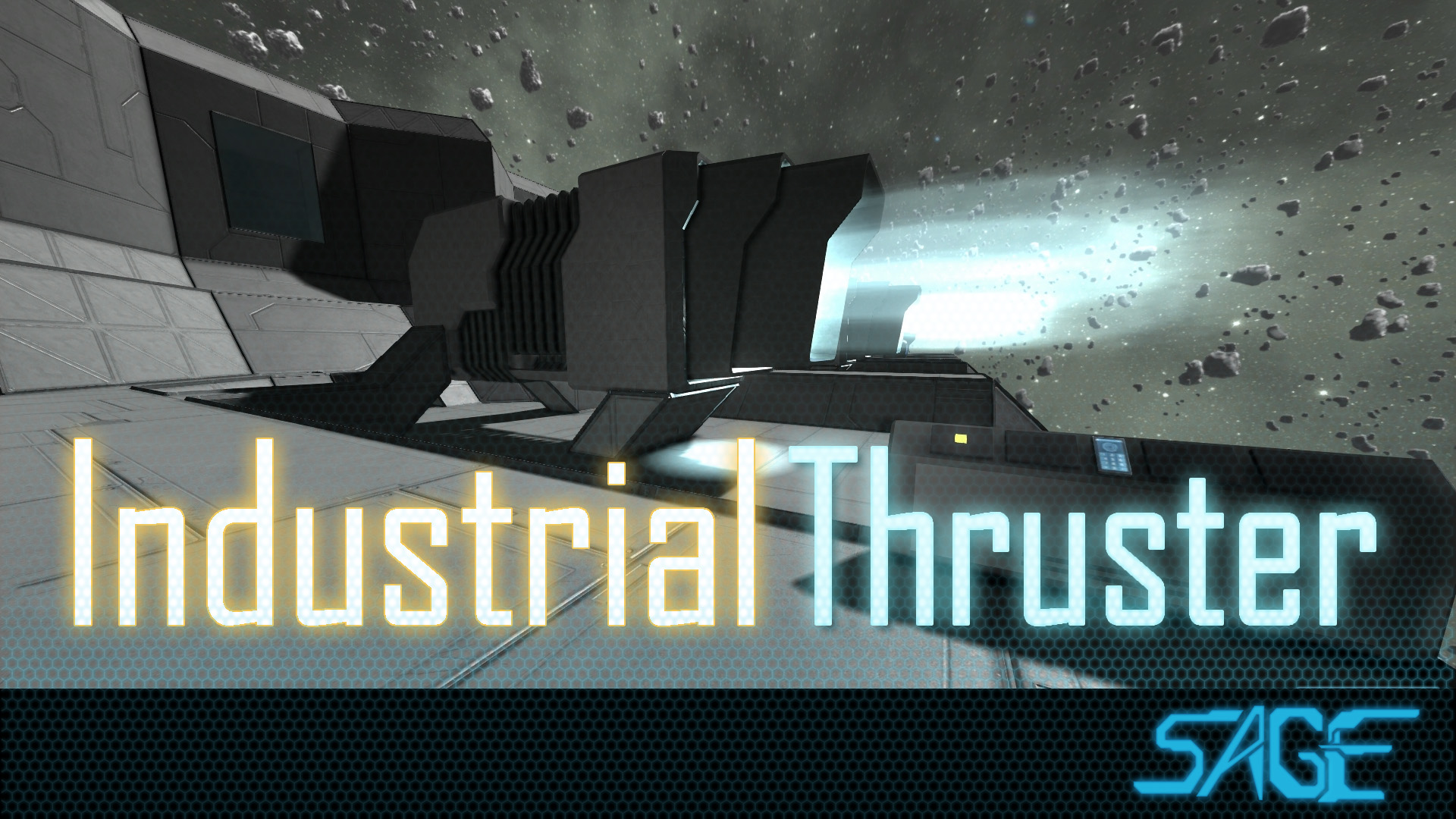 Industrial Thruster (Sage) Space Engineers Mods GameWatcher