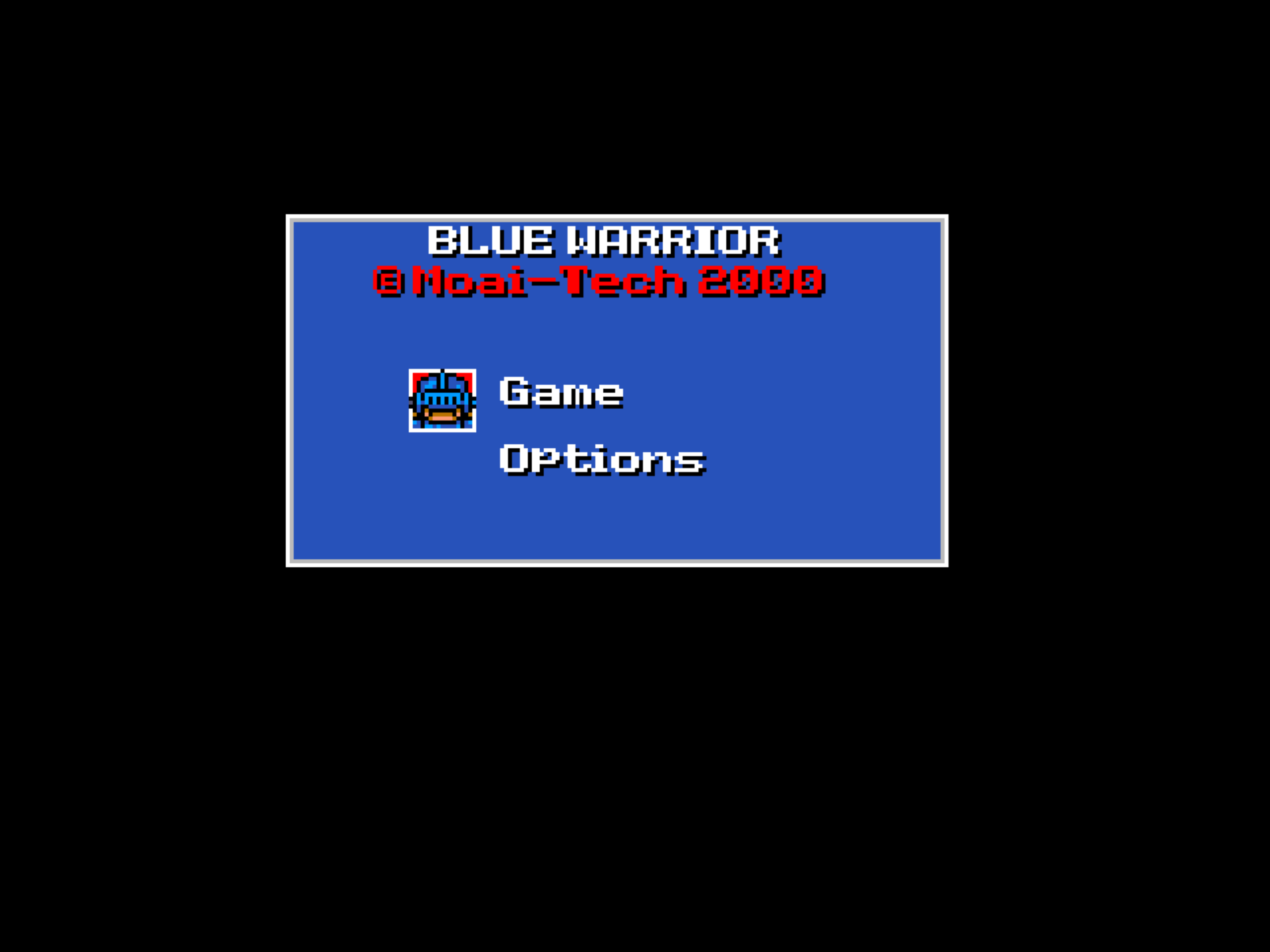 Blue Warrior (2000, MSX2, MoaiTech) Translations Generation MSX