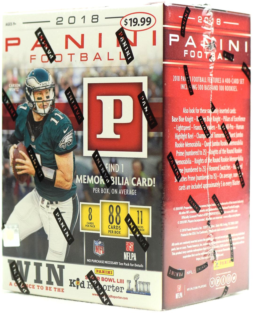 2018 Panini Football Cards Value, Trading & Hot Deals Cardbase