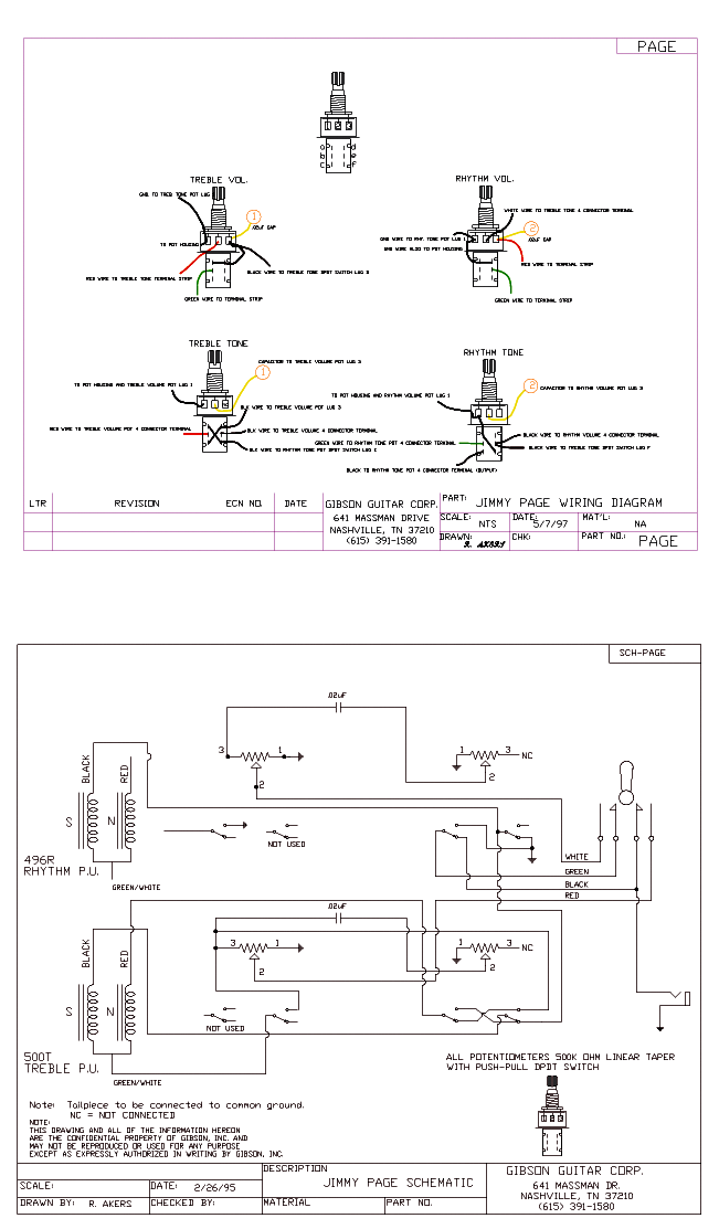 Wiring Diagram Epiphone Sg Guitar