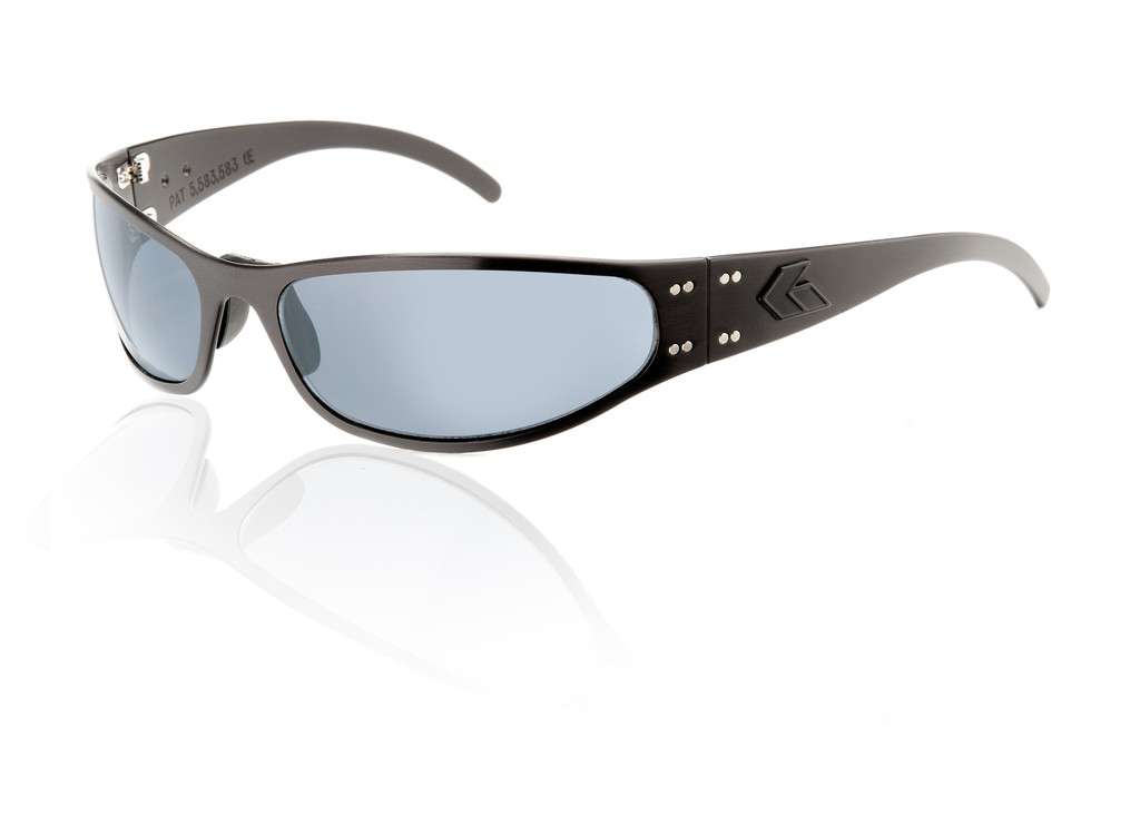 NEW Gatorz Radiator MATT BLACK Aluminum Scratch Resistant Grey Lens