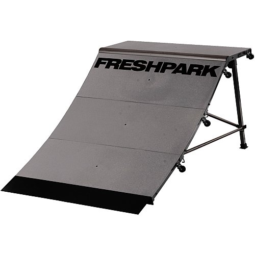 New FreshPark Professional BMX and Skateboarding Quarter Pipe with main