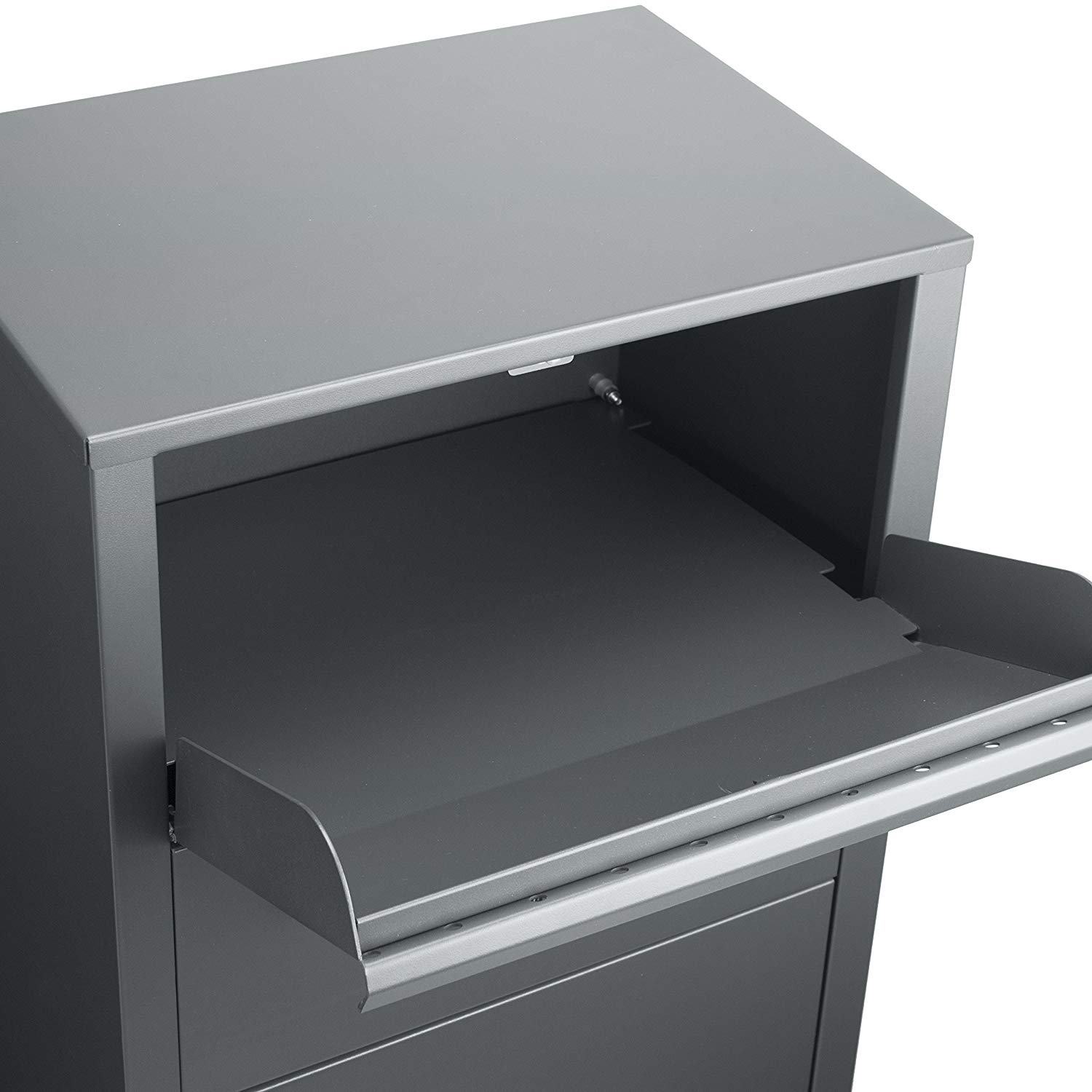 Barska Cb13256 Large Package Delivery Parcel Mail Drop Box For Porch Grey 790272004492 eBay