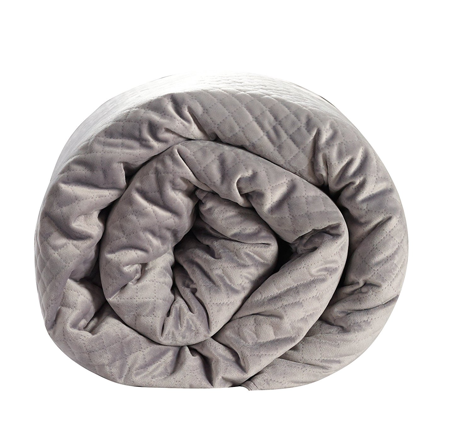 New BlanQuil Quilted Weighted Therapy Blanket (Grey 20lb) eBay