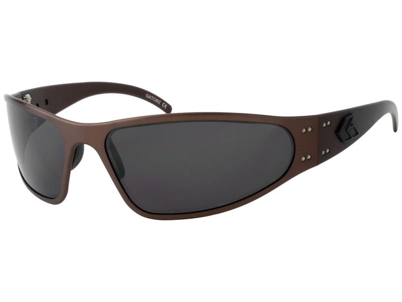 NEW Gatorz Wraptor Copper Blackout Sunglasses With Smoked Polarized