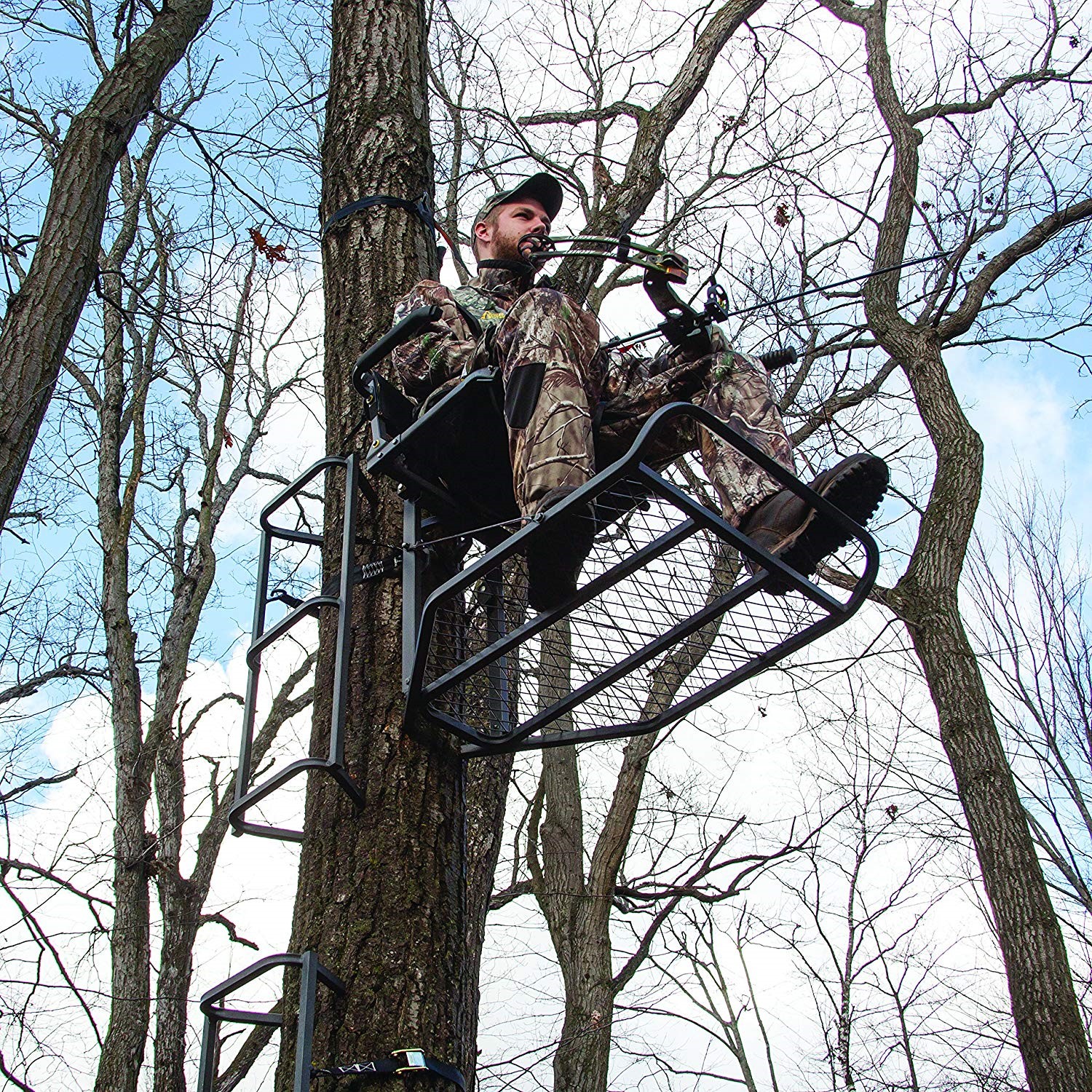 New Rivers Edge Big Foot Teartuff Xl Lounger LeverAction HangOn Tree