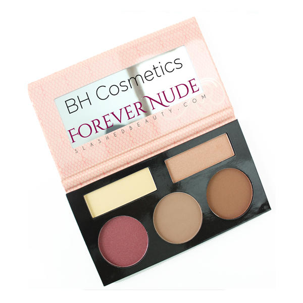 BH Cosmetics Forever Nude Contour Highlight & Blush Palette Glambot