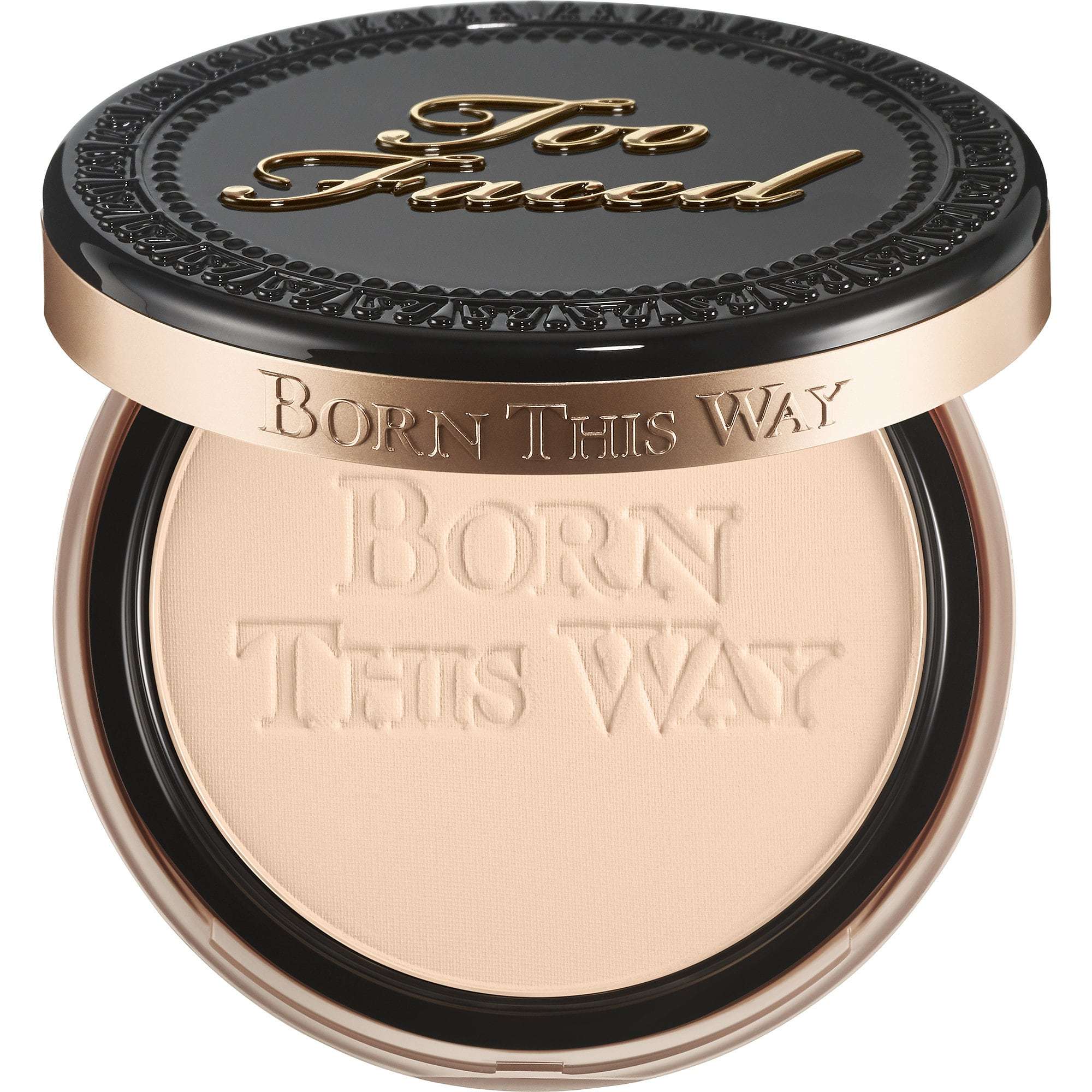 Too Faced Born This Way Powder Foundation Cream Puff