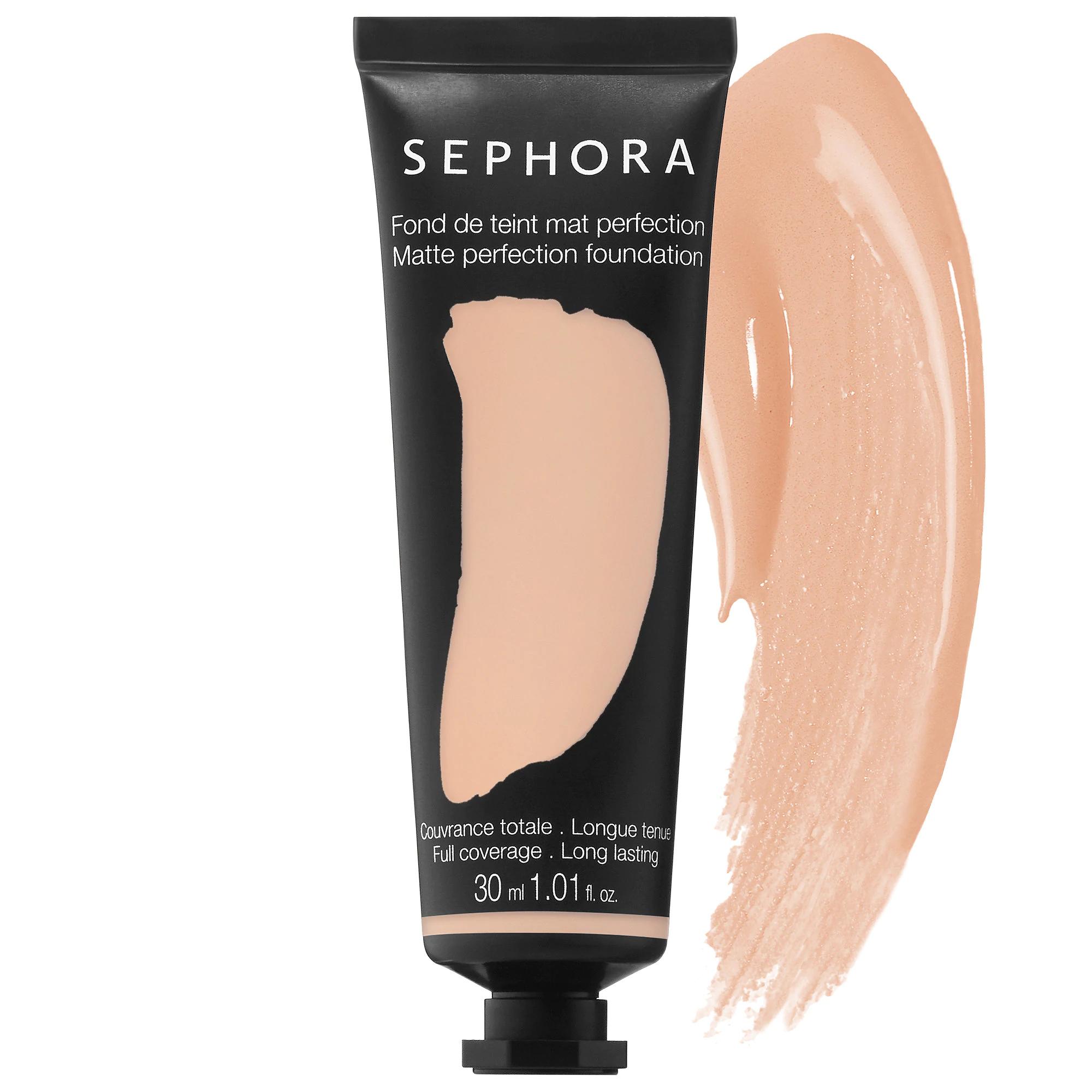 Sephora Matte Perfection Full Coverage Foundation Ivory 10 Glambot