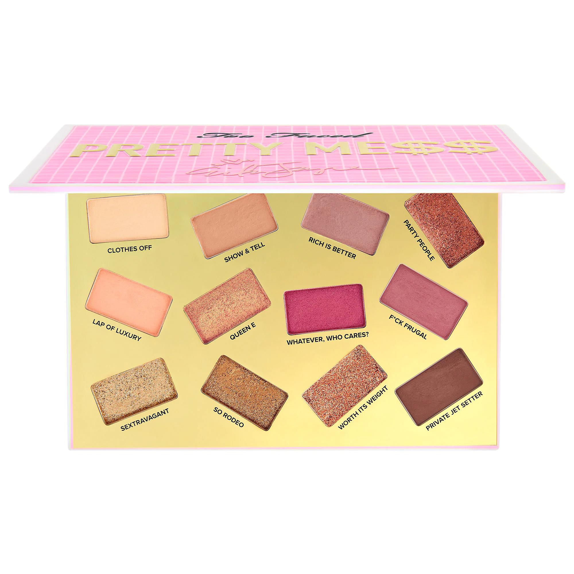 Too Faced Pretty Mess Eyeshadow Palette Best deals on