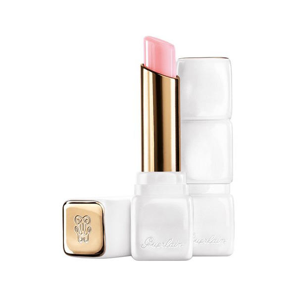 Guerlain KissKiss Roselip Tinted Lip Balm Morning Rose R371 Glambot