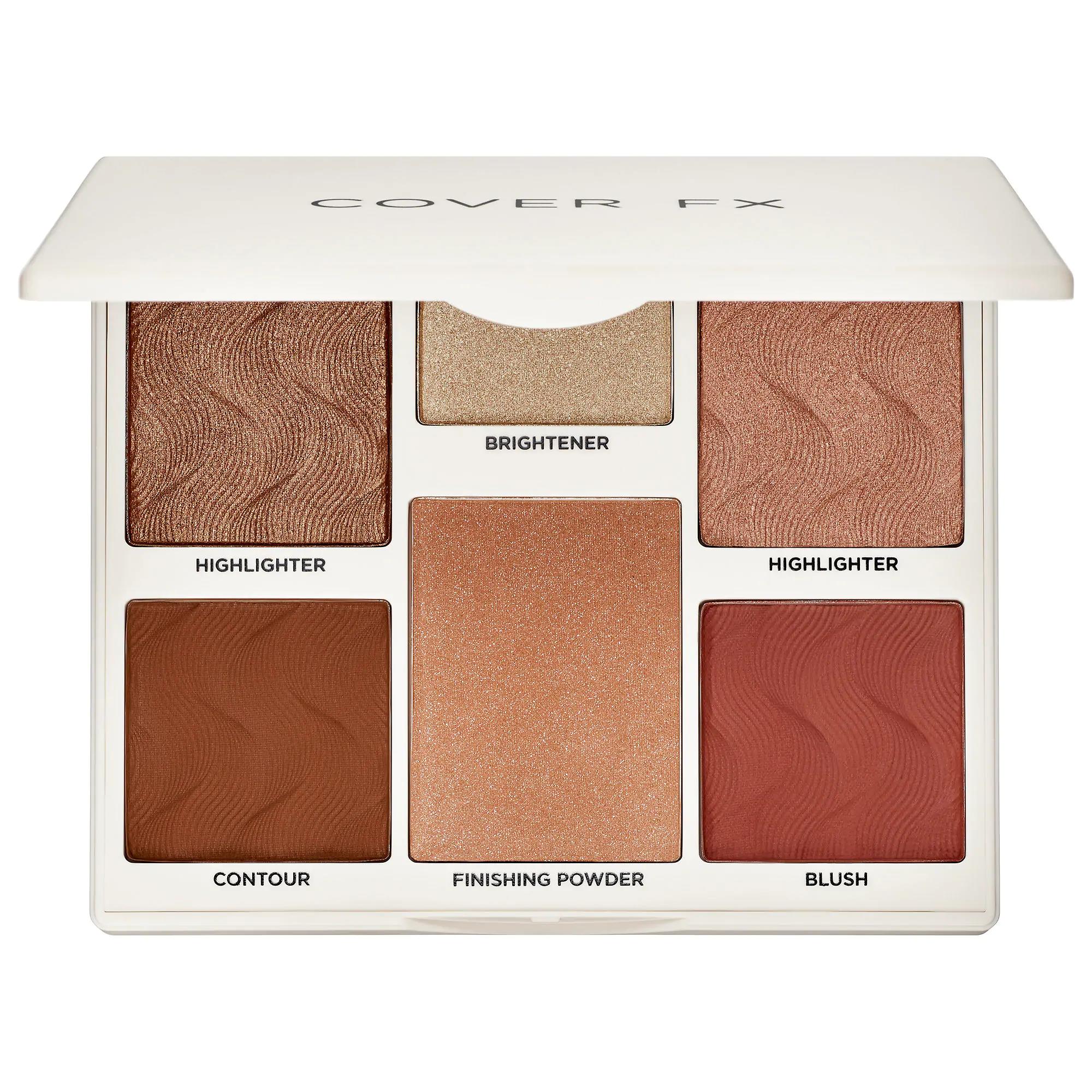 Cover FX Perfector Face Palette MediumDeep Best deals on Cover FX cosmetics