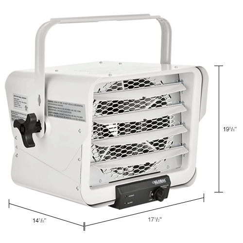 Global Industrial® MultiWatt Portable Heater, 18815000W, 240V208V, 1