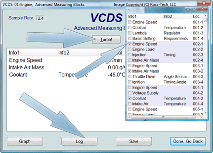 VCDS Logging - APR