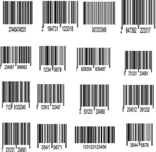 Bar Code Labelsvector Miscfree Vector Free Download