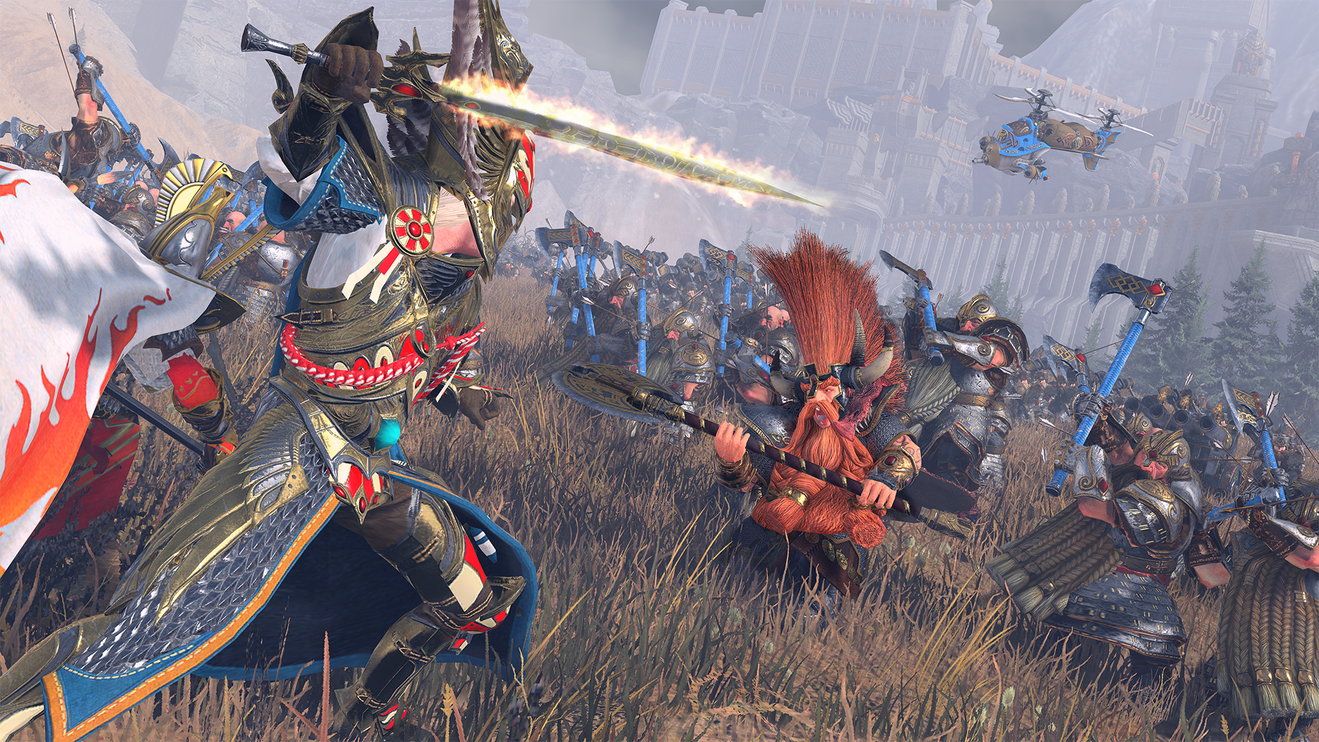 Total War Warhammer Imperia Śmiertelnych już graliśmy w metakampanię
