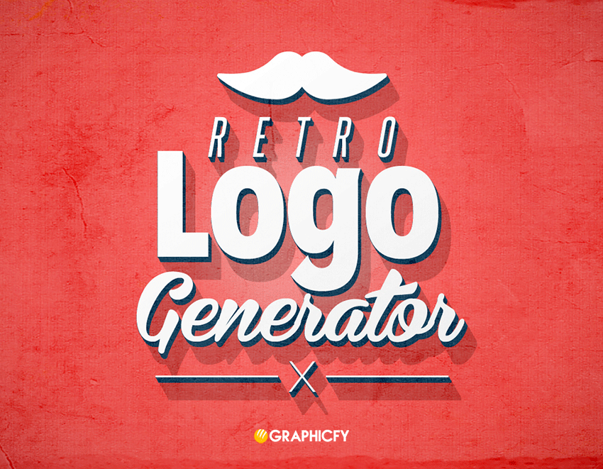 Retro Logo Generator 3D Effect Graphicfy Addons