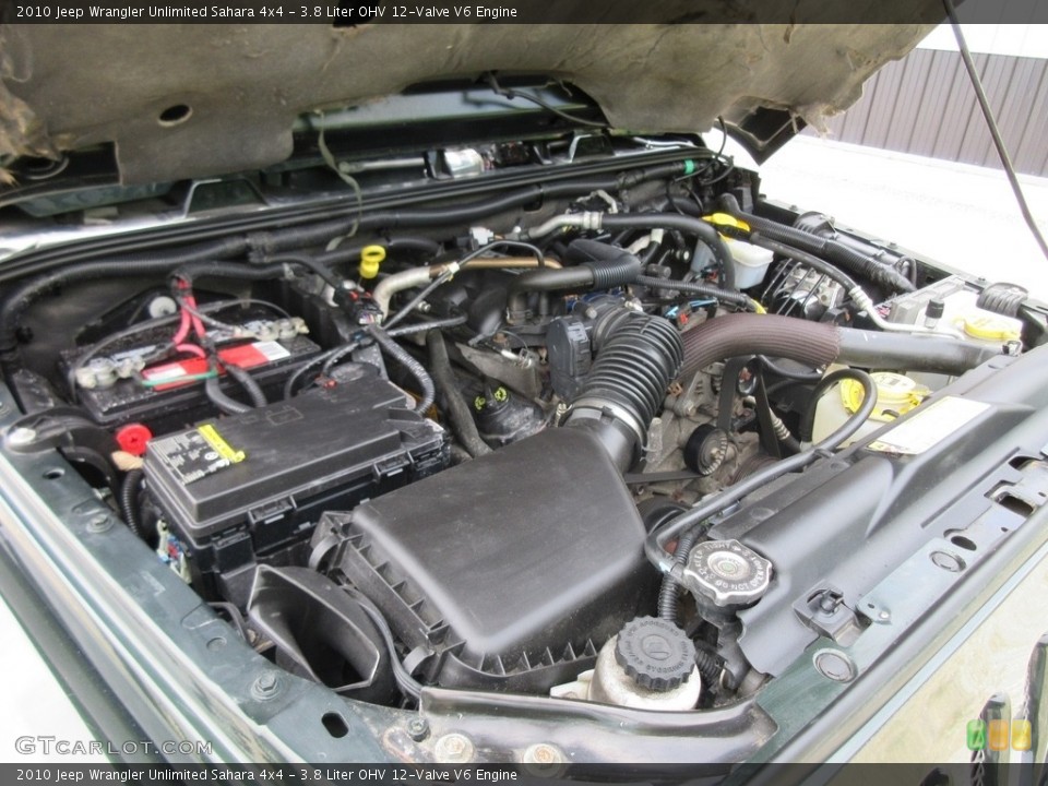 3.8 Liter OHV 12Valve V6 Engine for the 2010 Jeep Wrangler Unlimited
