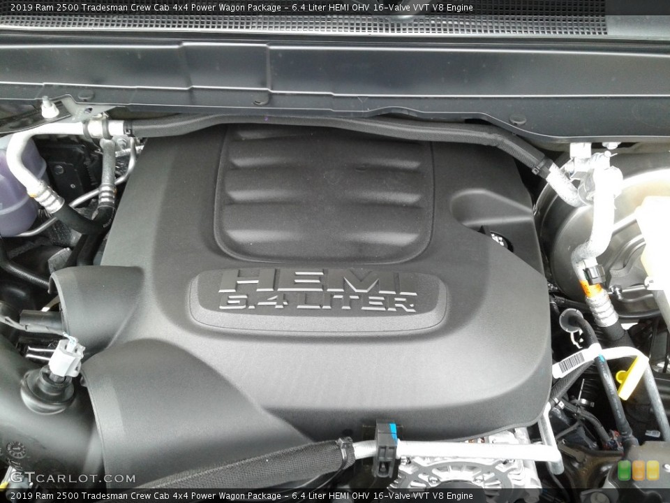 6.4 Liter HEMI OHV 16-Valve VVT V8 Engine for the 2019 Ram 2500
