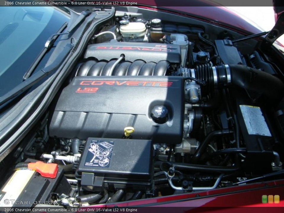 6.0 Liter OHV 16-Valve LS2 V8 Engine for the 2006 Chevrolet Corvette
