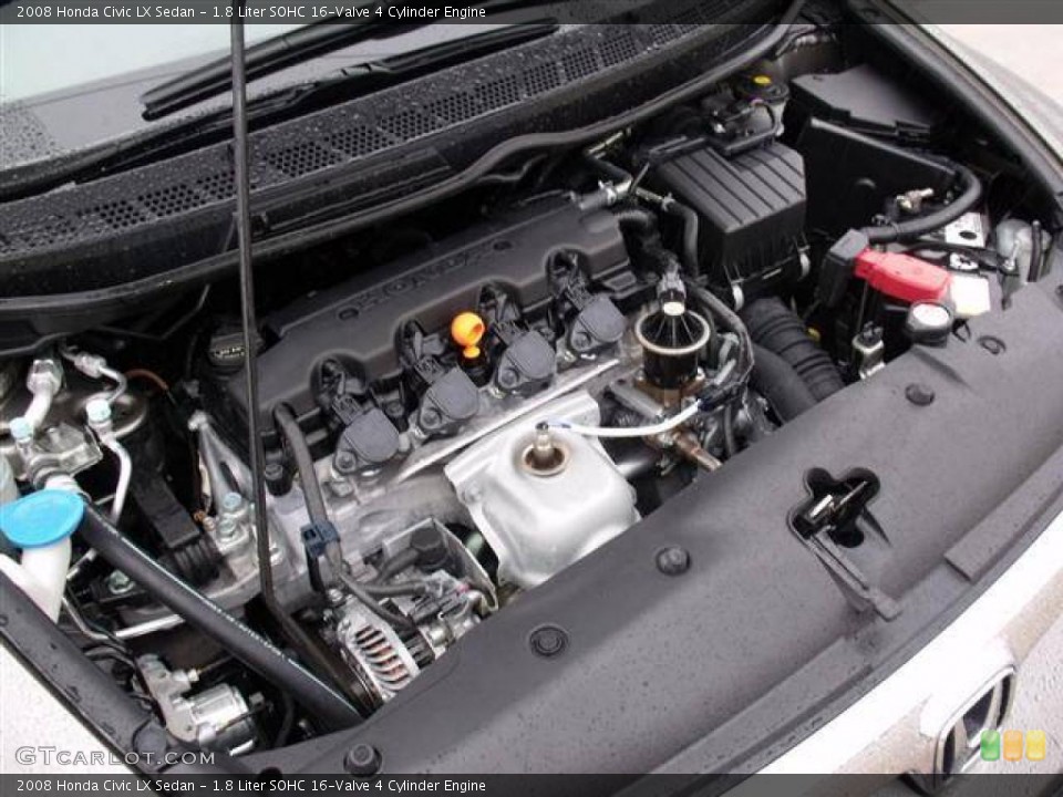 1.8 Liter SOHC 16Valve 4 Cylinder Engine for the 2008 Honda Civic