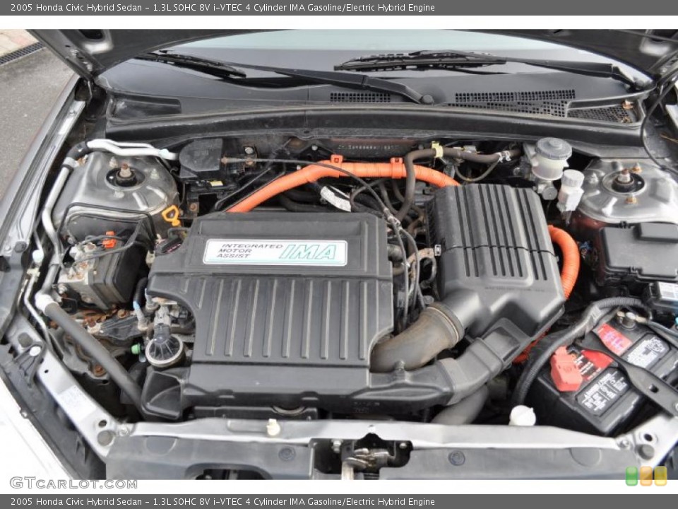 1.3L SOHC 8V i-VTEC 4 Cylinder IMA Gasoline/Electric Hybrid Engine for