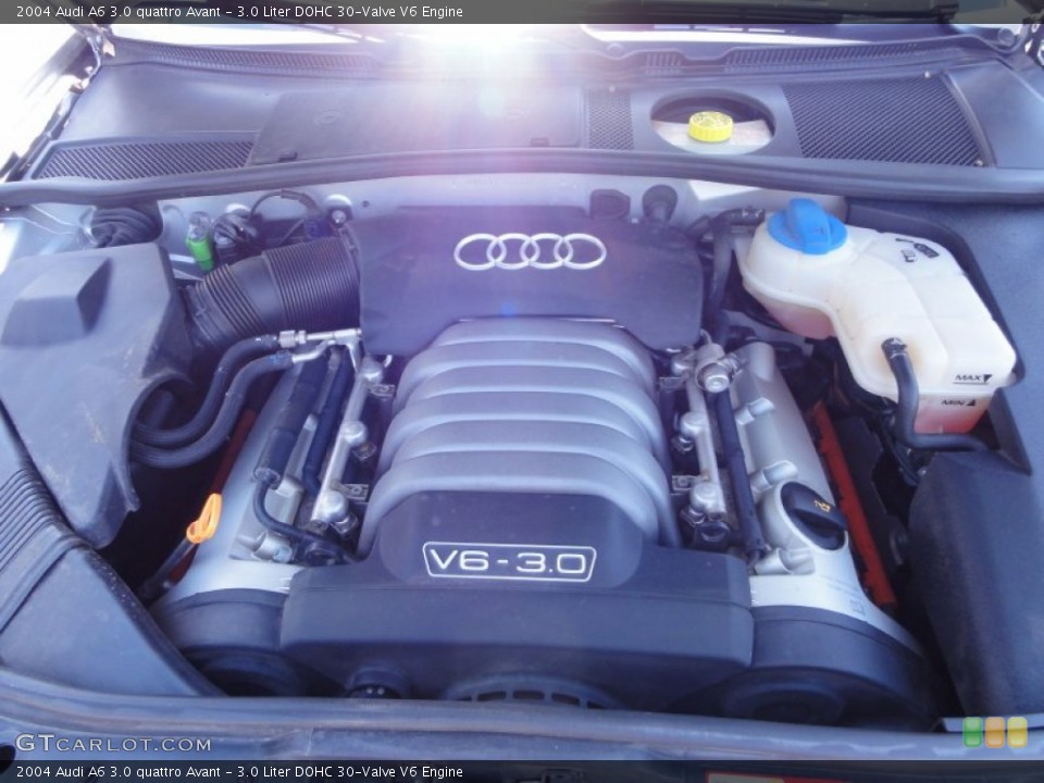 3.0 Liter DOHC 30-Valve V6 Engine for the 2004 Audi A6 #51155954