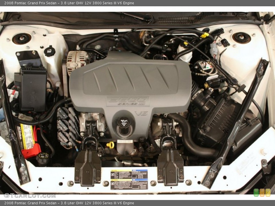 3.8 Liter OHV 12V 3800 Series III V6 Engine for the 2008 Pontiac Grand