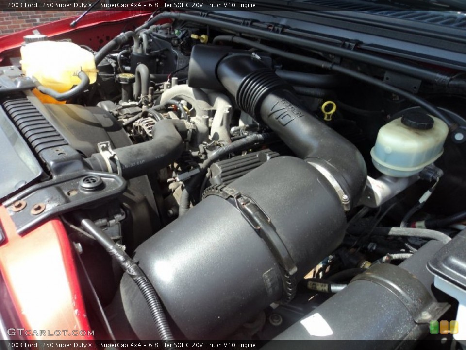 6.8 Liter SOHC 20V Triton V10 Engine for the 2003 Ford F250 Super Duty