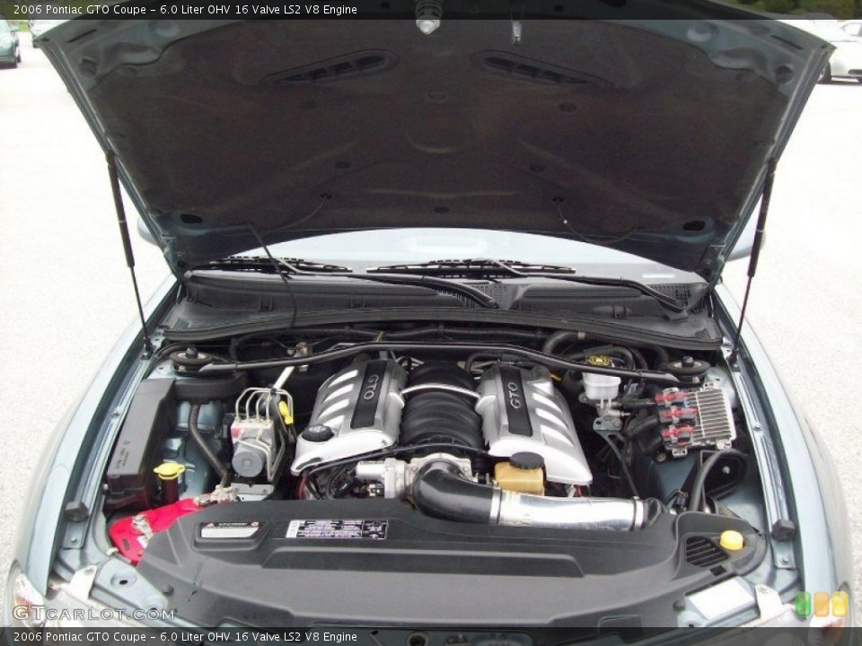 6.0 Liter OHV 16 Valve LS2 V8 Engine for the 2006 Pontiac GTO #54794551