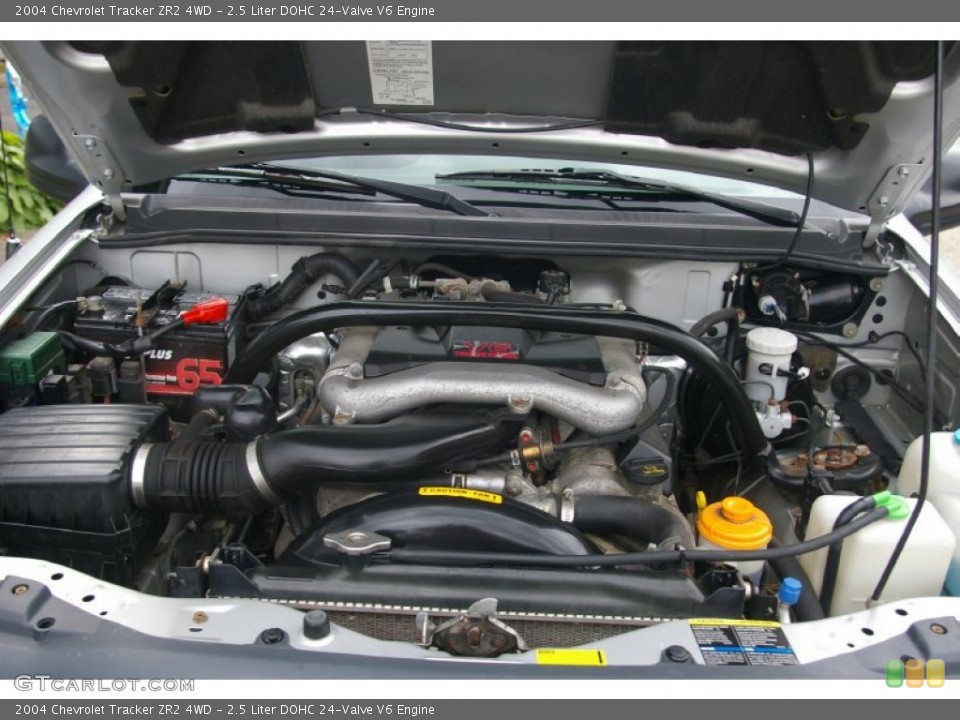2.5 Liter DOHC 24-Valve V6 Engine for the 2004 Chevrolet Tracker
