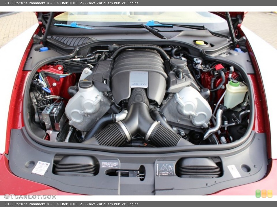 3.6 Liter DOHC 24-Valve VarioCam Plus V6 Engine for the 2012 Porsche