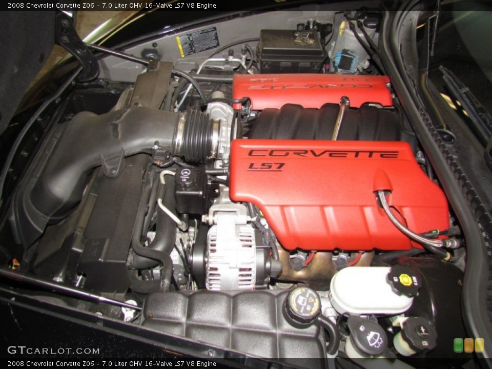 7.0 Liter OHV 16-Valve LS7 V8 Engine for the 2008 Chevrolet Corvette