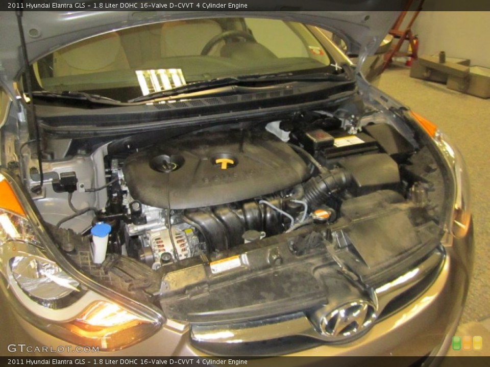 1.8 Liter DOHC 16-Valve D-CVVT 4 Cylinder Engine for the 2011 Hyundai