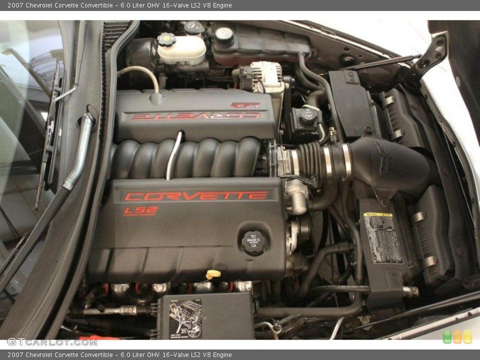 6.0 Liter OHV 16-Valve LS2 V8 Engine for the 2007 Chevrolet Corvette