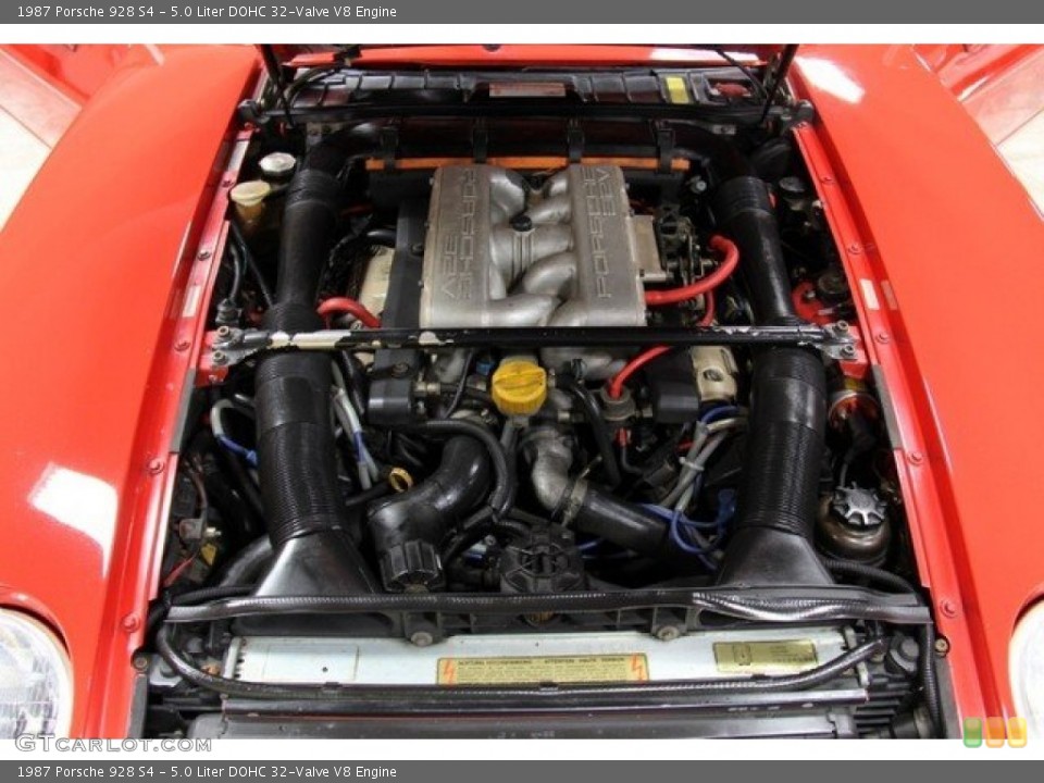 5.0 Liter DOHC 32-Valve V8 1987 Porsche 928 Engine | GTCarLot.com