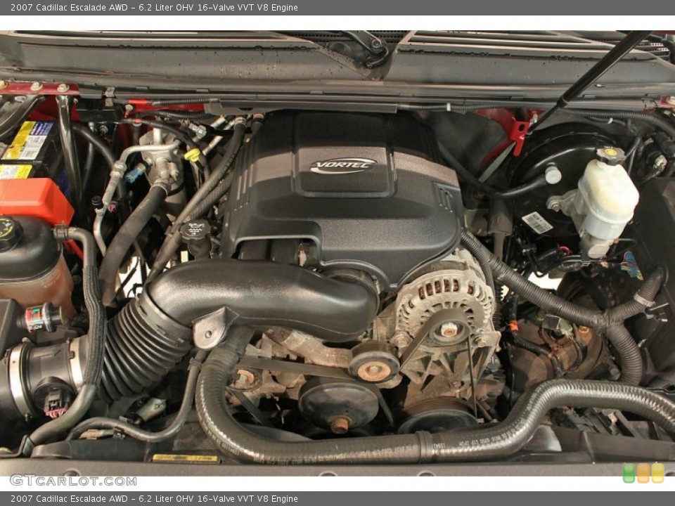6.2 Liter OHV 16-Valve VVT V8 Engine for the 2007 Cadillac Escalade