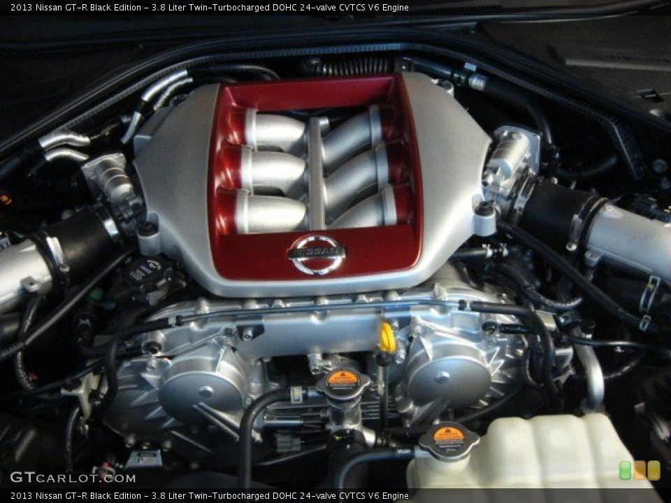 3.8 Liter Twin-Turbocharged DOHC 24-valve CVTCS V6 Engine for the 2013