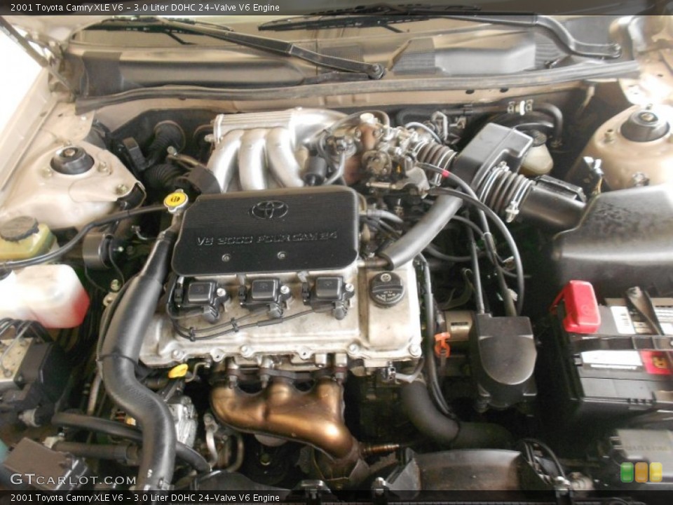 3.0 Liter DOHC 24Valve V6 Engine for the 2001 Toyota