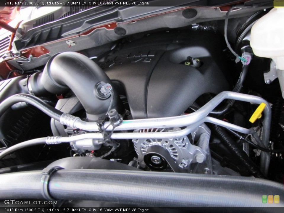 5.7 Liter HEMI OHV 16-Valve VVT MDS V8 Engine for the 2013 Ram 1500