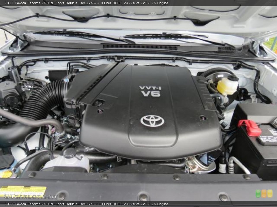 4.0 Liter DOHC 24-Valve VVT-i V6 Engine for the 2013 Toyota Tacoma